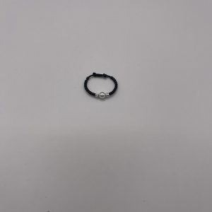 Inel Handmade cu Mărgele Miyuki ,Bile Argint 925 si Perla - imagine 1